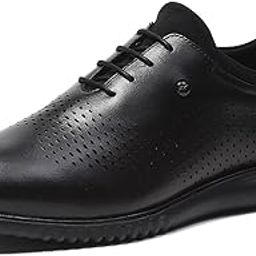 monte carlo Mens Solid Lace Up Genuine Leather Casual Shoes (201803FW)-picture-25