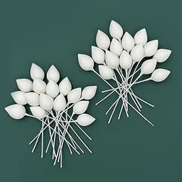 Icraft Craft Buds for Flower Making – Lightweight Decorative Buds for Artificial Flowers, Cake Decoration, Fondant & Gum Paste Crafts, Paintable Surface (18mm)-image-53