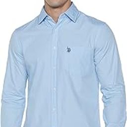 u.s. polo assn. Men's Solid Regular Fit Shirt-picture-20
