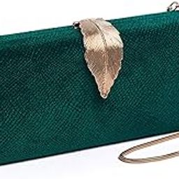 Clutch Bags for Women, Girls - Ladies Stylish Evening Party Hand Clutches - Wedding Bridal Purse - Crossbody Sling Bag with Chain Strap-image-96