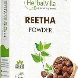 Herbalvilla Pure Reetha Powder for Hair Growth (200 Grams)-image-96