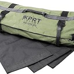 XPRT Fitness Workout Sandbag for Heavy Duty Workout 7 Gripping Handles - Army Green, Large-image-59