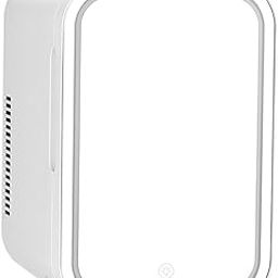 MERISHOPP®Mini Makeup Fridge Portable Dorm Room Beauty Refrigerator 8L White |Home & Garden | Refrigerators & Freezers |1 x Mini Refrigerator-image-65