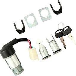 CALANDIS™ Ignition Switch Lock Set Fit for Honda CH80 Elite 1985-2007 35010-Gv4-901 | Other Electrical & Ignition | Electrical & Ignition | Scooter Parts | Parts & Accessories-image-37