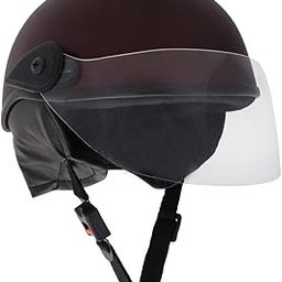 Sage Square Men's and Women's Multi-Purpose Half Helmet. (Medium, Maroon Matte) (Non-Motorized)-3