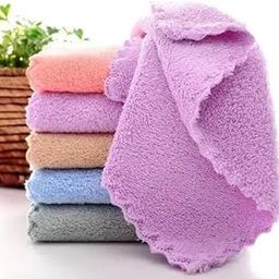 Face Towels for Women| Face Towel/Napkins/Small Towel/Hand Towels (Pack of 12), 400 GSM Multi-Colour (Soft and Super Absorbent Face Towels for Women's, Kids and Newborn Babies - 30x30 CM - 12 Pcs)-9