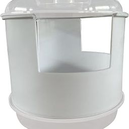 The Style Sutra Seed Sprouter Set Large Capacity Hydroponic Peanut Sprout Box for Wheatgrass White-0