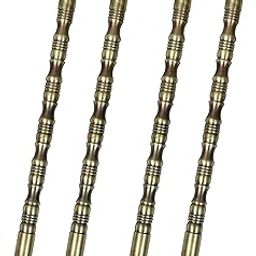 Trendy Creation Hub 16 mm Stainless Steel Antique Golden Finish Kalash Design Swing Chain Links Brass Jhula for Indoor Outdoor Pack of 4-image-65