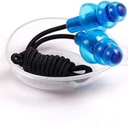 Foonee Reusable Silicone Waterproof Earplugs for Use in Noisy Situations Such As Sleep, Snoring, Swimming, Work, Travel, Etc.(Two Colors Optional)-17