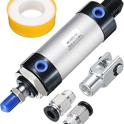 Pneumatic Air Cylinder| Air Cylinder MAL 40x25 Double Action Single Rod| MAL Series Air Cylinder Non Magnetic Double Acting Silver-MAL 40mm Bore X 25 mm Stroke | Air Cylinder| SOLTAIREJACO-image-33