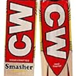 CW Smasher Kids Wooden Cricket Bat Kashmir Willow for Tennis Or Wind Ball Play Kids Size 4 for Age 7-9 Yrs Boy-image-39