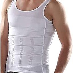 Pro Action Slimming Body Shaper Vest Abdomen Slim Shirt Compression Tank Corset Shaper Underwear Shapewear White-picture-19