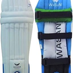 Cricket Batting Legguard Pads (4-8 Years), Size XXS (White)-image-37