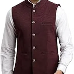 turtle Men Knitted Terylene Rayon Dobby Print Party Nehru Jacket-picture-29