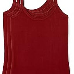 dollar missy Women's Cotton Camisole Pack of 3 (8902889700502_MMBB-351_MRN_Medium) Maroon-picture-2