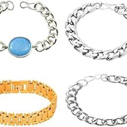 Stainless Steel Bracelet for Men and Women-image-4