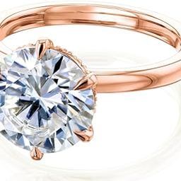 2 Carat Finger Ring Moissanite Diamond Stone Original Certified Eye Clean Masonite Heera Ki Anguthi D Color Attractive सोने की डायमंड की रिंग हीरा रत्न की अंगूठी मोजोनाइट गोल्ड रिंग Mojonight-image-81