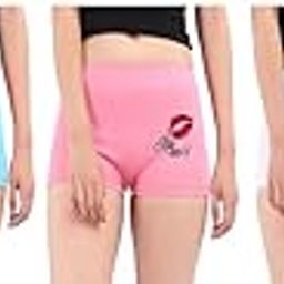 Casual Women's Cotton Boyshorts (Pack of 5) (Shorts(5)-m_sb-sg-red-White-Pink_M) (Shorts(5)-m_PT)-image-10