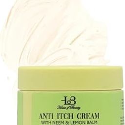 House of Beauty Anti Itch Cream with Neem & Lemon Balm – Natural Relief for Itchy Skin, Soothing & Instant Cooling Formula - (100 ml)-image-47