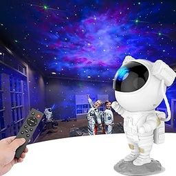 Quace Astronaut Space Projector, Starry Nebula Ceiling LED Lamp with Timer and Remote, Kids Room Decor Aesthetic, Gifts for Christmas, Birthdays, Valentine's Day-12