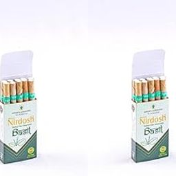 THESHOPPEHUB - Nirdosh Basil Herbal Cigarettes - NO Tobacco & NO Nicotine Export Quality - 2 Packs / 20 Cigarettes by Nirdosh-image-24