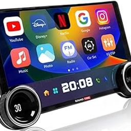 SOUND FIRE NEXGeneration 10.1 Inch 2K Diamond 2GB RAM / 32GB ROM with DSP/QLED/Android Auto/CarPlay Android Car Stereo-32