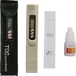 SKADIOO TDS Meter for Water Testing, TDS Meter & Liquid PH Tester Combo, Water TDS Meter with Hold Function, Water Testing Kit, Liquid PH Tester for Water, Water Hardness Test Kit with Leather Case-11