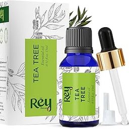 Rey Naturals Pure Tea Tree Essential Oil | Tea Tree Oil For For Hair | Tea Tree Oil for face | Tea Tree oil for skin | Suitable For All Skin & Hair Types - 15ml-51