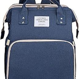 Yindella Foldable Mummy Bag with Baby Bed Bassinet | Diaper Bag | Backpack, Folding Crib, Travel, Foldable Infant Sleeper Nest for Girls and Boy,-image-73