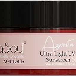 SEA SOUL Spf 50 Sunscreen Ultra Light Uv Defense Cream For Broad Spectrum Uva & Uvb Protection, Skin Brightening With Hyaluronic Acid, Glutathione & Vitamin C (100 G)|For Combination Skin Types-13