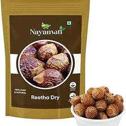 Nayanvati- Reetha Dried Reetha nuts/whole/Soapnuts for Hair - 200 Gm - Raw Reetha 100% Natural-image-60