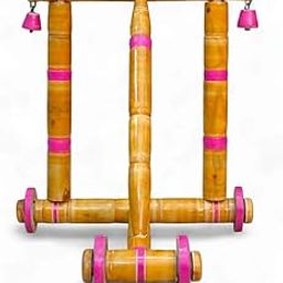 YOUVERSE Traditional Handmade Baby Wooden Walker (6-18 Months) | Nadavandi Push Walker for Toddlers | First Step Activity Walker | Sturdy & Safe-7