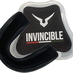 Invincible Classic Style Mint Flavour Mouth Guard Black-image-97