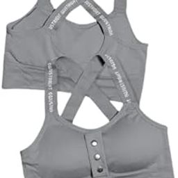 Fashion Women Cotton Girl Sports Bra for Women, Criss-Cross Back Padded Strappy Sports Bras-image-107