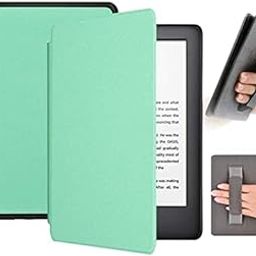 Slim Case for Kindle Paperwhite 2021 11th Generation 6.8 Inch, Lightweight Magnetic Smart Cover with Auto Sleep/Wake for Amazon Kindle Paperwhite E-Reader 2022 with Hand Strap (Mint Green)-16