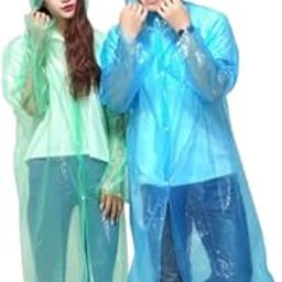(PACK OF 2) Unisex Disposable Rain Card ||Waterproof Rain with Smallest Pocket Size| Easy to Carry & Use and Reusable-36