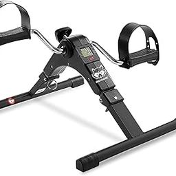 Mapache Imported Mini Pedal Cycle for Home Exercises with Adjustable Resistance and Digital Display Color (Black)-picture-1