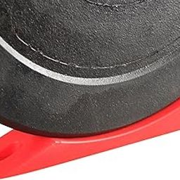 bnf® 2X Dumbbell Holder Lightweight Silicone Barbell Wedge for Weight Rack Red | Fitness Running & Yoga | Strength Training | Dumbbells-21