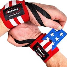 Rip Toned Wrist Wraps for Weightlifting (USPA Endorsed) 18” Premium Wrist Support for Powerlifting, Bodybuilding & Strength Training - Heavy Duty Gym Wrist Straps with Thumb Loop for Both Men & Women-image-11