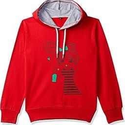 T2F Unisex-Child Cotton Hooded Neck Sweatshirt-image-84