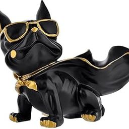 PARI_Collection Present Decorative Bulldog Sculpture with Storage - Unique Living Room Figurine & Storage Solution-picture-31