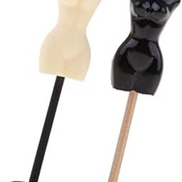 MERISHOPP® 1:12 Gold+Black Metal Sewing Dress Form Mannequin Model Display Stand Home Decor Collectibles | 2 Pieces 1/12 Mannequin Stands-image-94