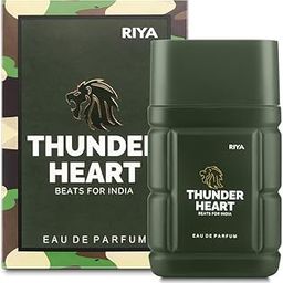 RIYA THUNDERHEART - BEATS FOR INDIA (Olive Green)| 100 ml Perfume for Men & Women | Unisex Eau De Parfum with Long Lasting Fragrance | Citrus Floral Woody Scent-picture-49