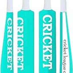 Jaspo Cricket Kid Bat 18-Inch Plastic Cricket Bat for Kids, Lightweight Durable Bat for Toddlers, Beginners, Ideal for Age 3-5 Years Indoor & Outdoor Play (Cyan, Size-1 (Ages-2 to 5))-image-43