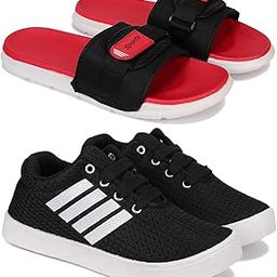 Chappal Casual,Slides,Water Proof, Slippers for Boys Stylish | Perfect FILP-Flops for Walking SlippersCombo(RR)-1685-1705 (Multicolor)-picture-56