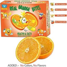BOGATCHI Fruit Snack - Real Orange Bites, Healthy and Tasty Real Orange Rings (Dried), 200g-image-10