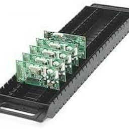 SKY Anti-Static PCB Tray - I Type, 25 Slots for ESD-Safe Storage Anti Static ESD PP PCB Tray (I Type) - 25 Slots FOR PCB STACKING-27