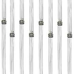 Transparent Adjustable Invisible Bra Strap Free Size Pack of (6Pair)-image-72