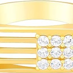 925 Silver Golden Square in Rectangle Ring For Him,Fixed Size | Gifts for Men and Boys | With Certificate of Authenticity and 925 Stamp | 6 Months Warranty-image-59