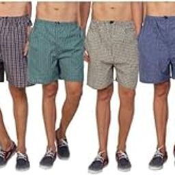 | Men’s Regular Fit 100% Cotton Casual Lounge Shorts | Dual Pocket Sleep Shorts Pack of 6 (Multicolour) (XXL)-image-13
